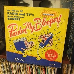1954 Pardon my Bloopers vinyl record